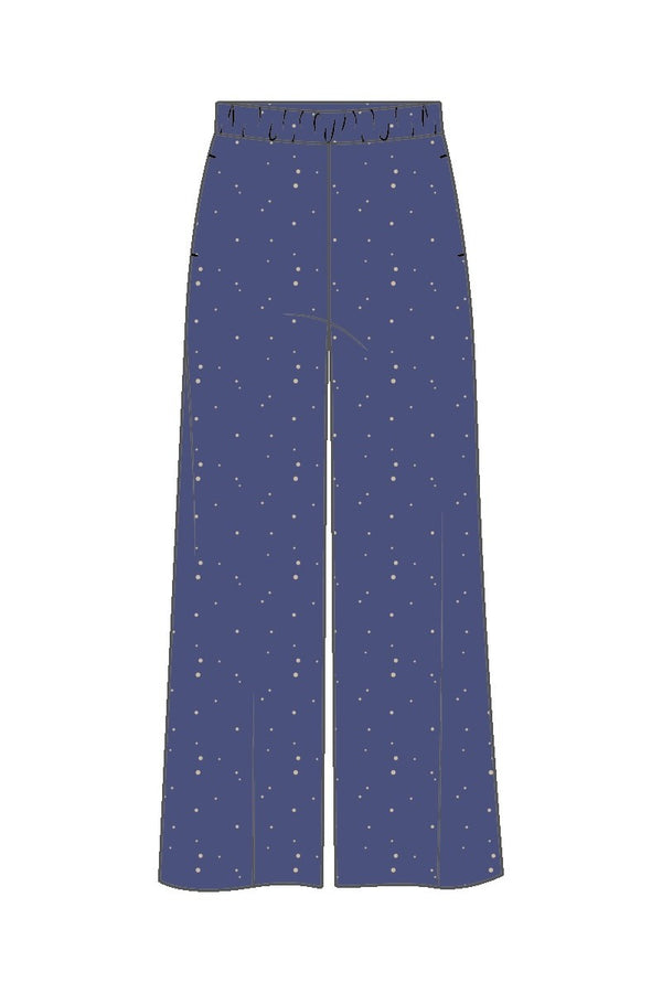 Shan Mila Textured Jersey Pants